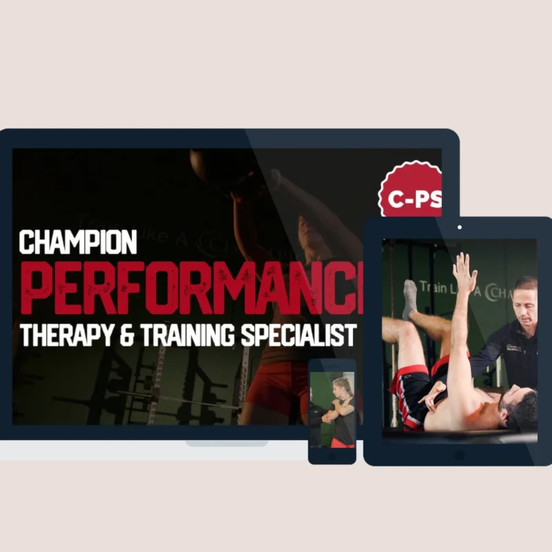 Champion Performance Therapy and Training System